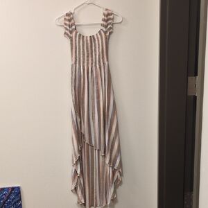 Show Me Your Mumu WILLA Dress - High Low Hem, Smocked Top